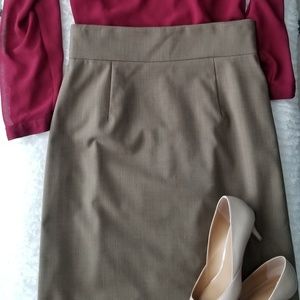 Alex Marie High waisted, brown  SKIRT